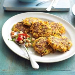 Sweet potato fritters