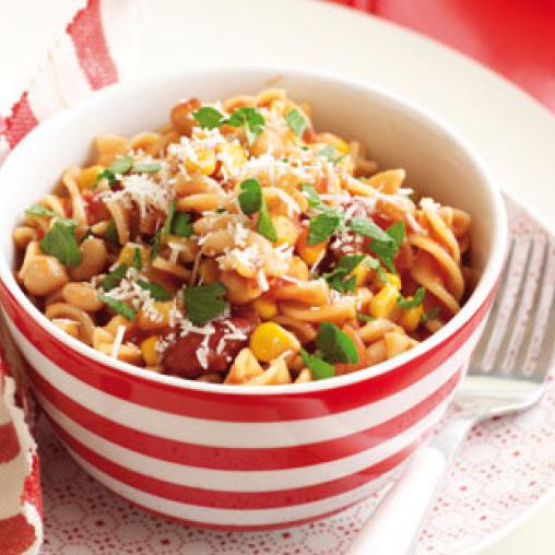 Toss-together vegie pasta