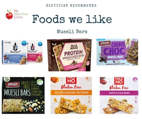 Muesli Bars My Nutrition Clinic