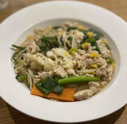 One pot turkey Noodles